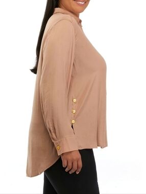 Cupio High-Low V-Neck Tunic - Size Medium